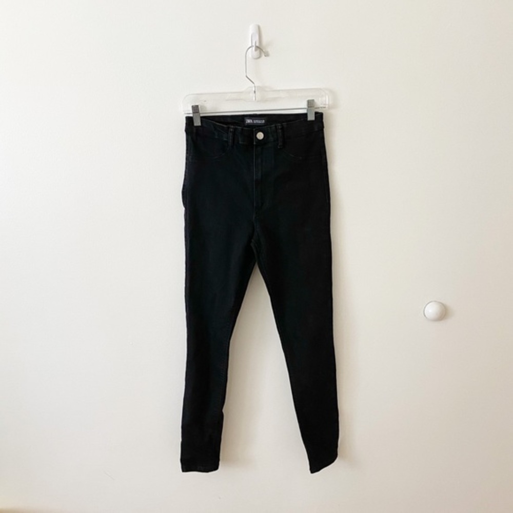 Zara black skinny jeans